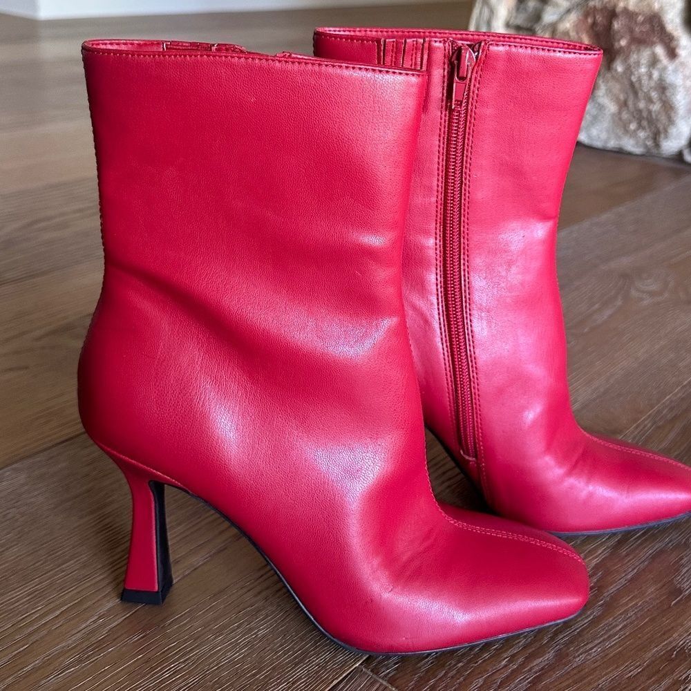 Open Edit Hesper Bootie In Red Salsa - image 3